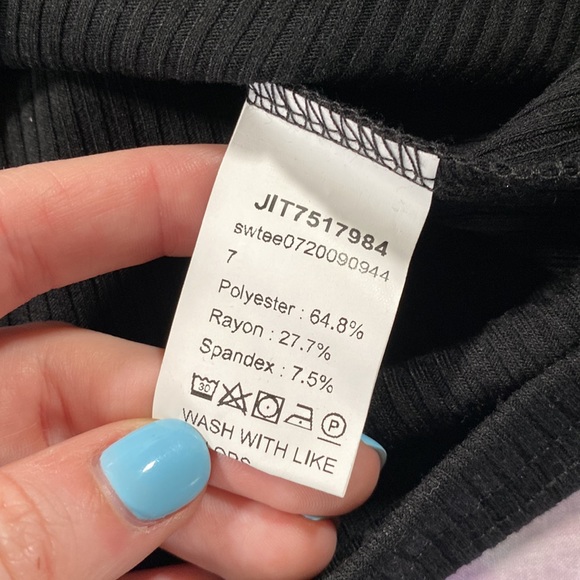 🪩[ Shein ] Embellished Collar Long Sleeve Blouse - Picture 6 of 11